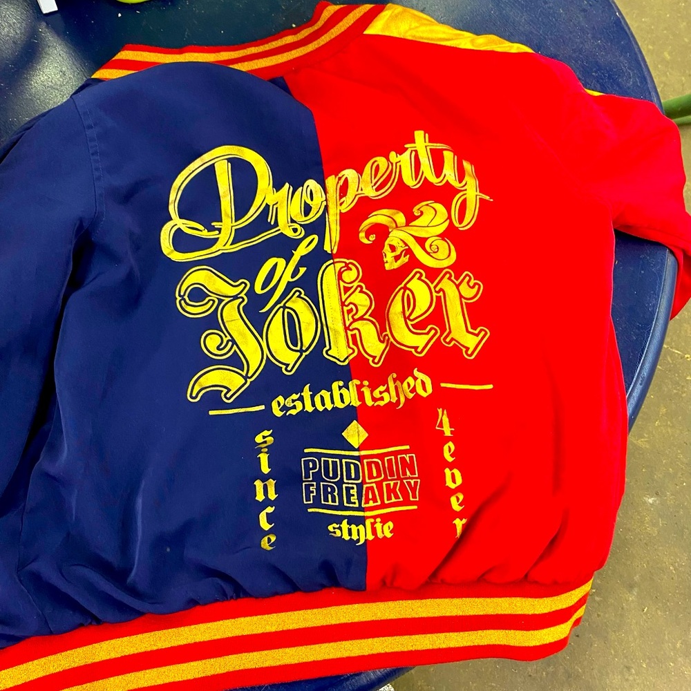 Harley Quinn property of Joker jacket